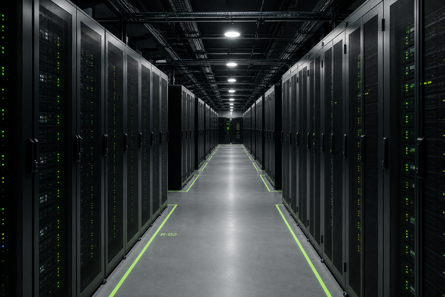 Cloud infrastructure migration project — server architecture overview screens at GASHP LTD client site